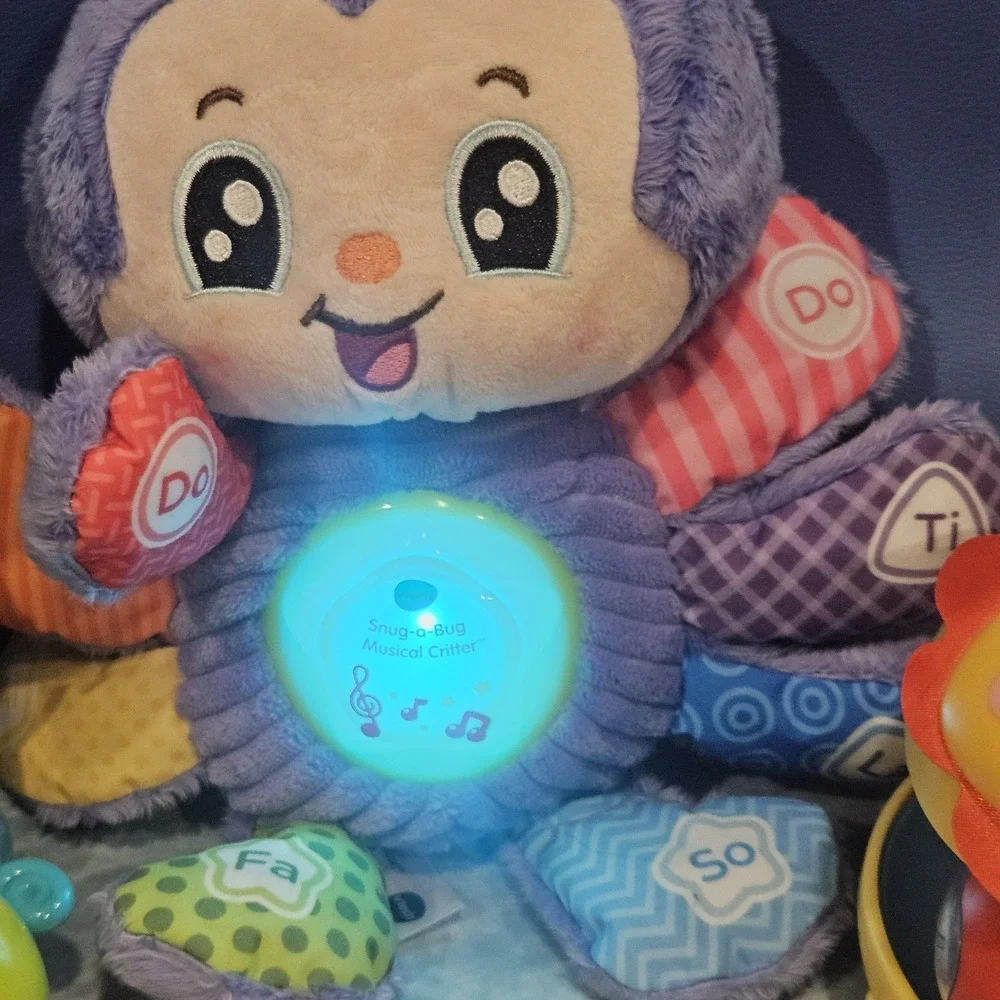Infantino Fisher Price VTech Baby Toy Lot Light Up‎ Sensory Toy Elephant Lion